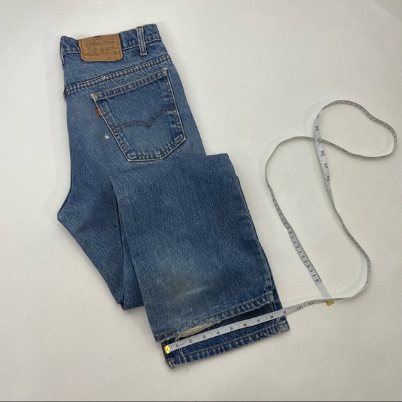 FREE HOOVER VINTAGE REPURPOSED LEVI’S JEANS - Picture 10 of 10